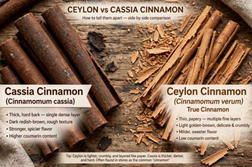 Ceylon vs. Cassia: Choosing the Right Bark