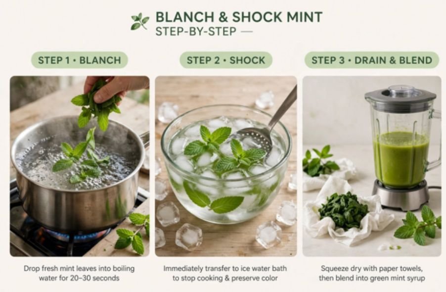 Step-by-Step Blanching Process