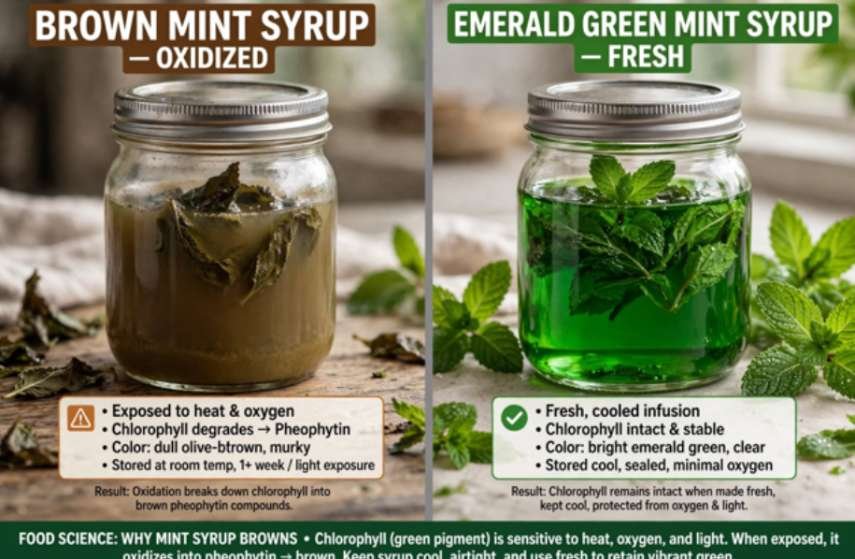 The Science of Brown Mint Syrup (And How I Fixed It)