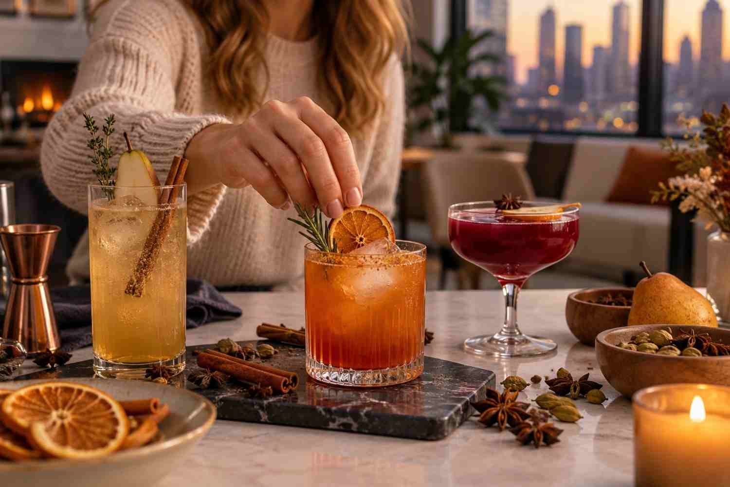 Complex Alcohol Free Drinks With Toasted Spice Flavors That Feel Layered