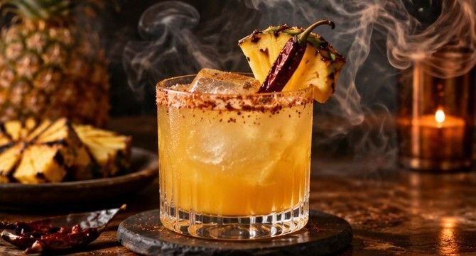 Dirty Old Man Smoke, Bitter Orange, and Pineapple