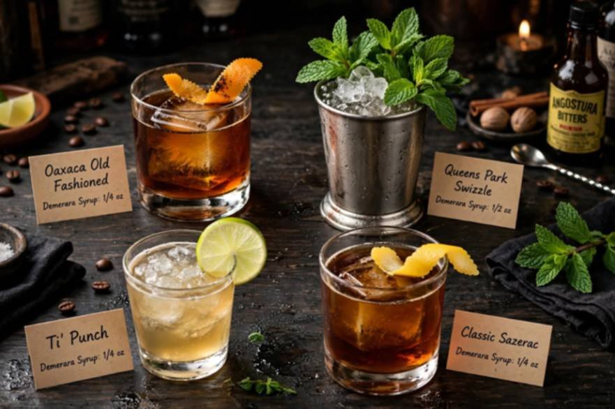 Drink Pairings How to Balance Cocktails with Rich Syrup