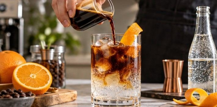Espresso-Orange Tonic