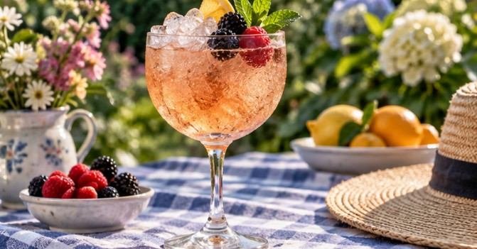 Garibaldi and Pimm’s Cup Fruit Without a Heavy Pour
