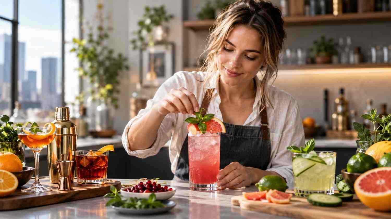How to Create Cocktail-Inspired Mocktails Without Copying Cocktails