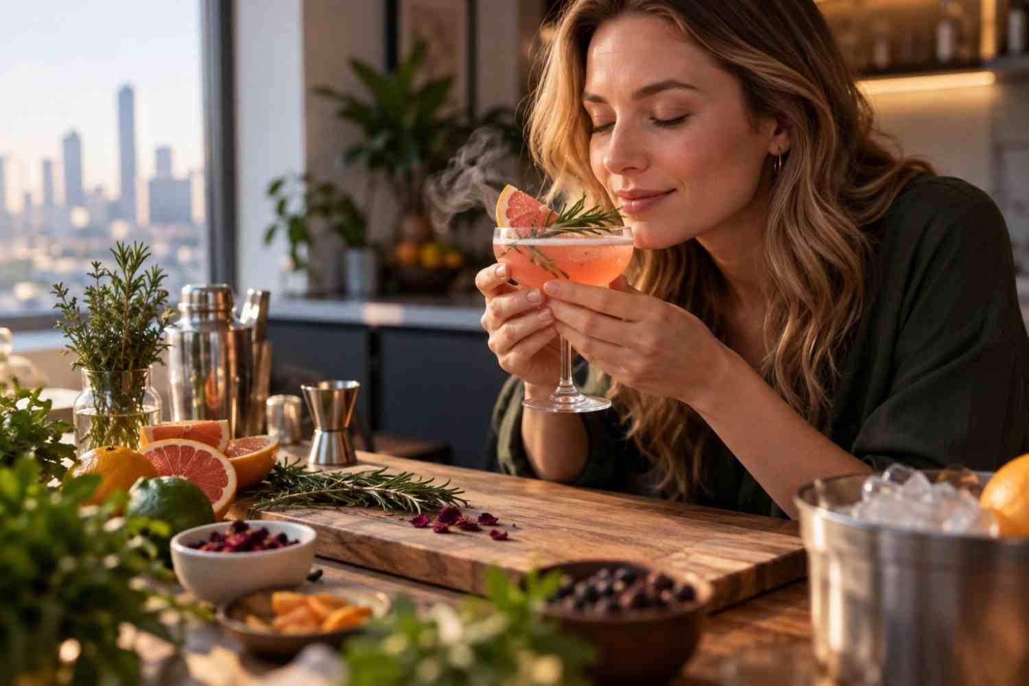 Make Aroma Part of the Drink