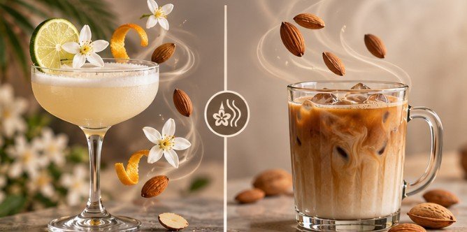 Orgeat Syrup vs Almond Syrup Why Similar Bottles Behave Differently