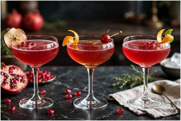 Cocktails Transformed by Real Pomegranate Grenadine