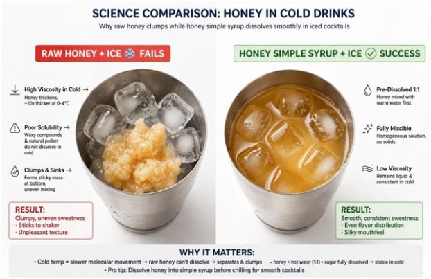 Why Standard Honey Fails in Cold Drinks