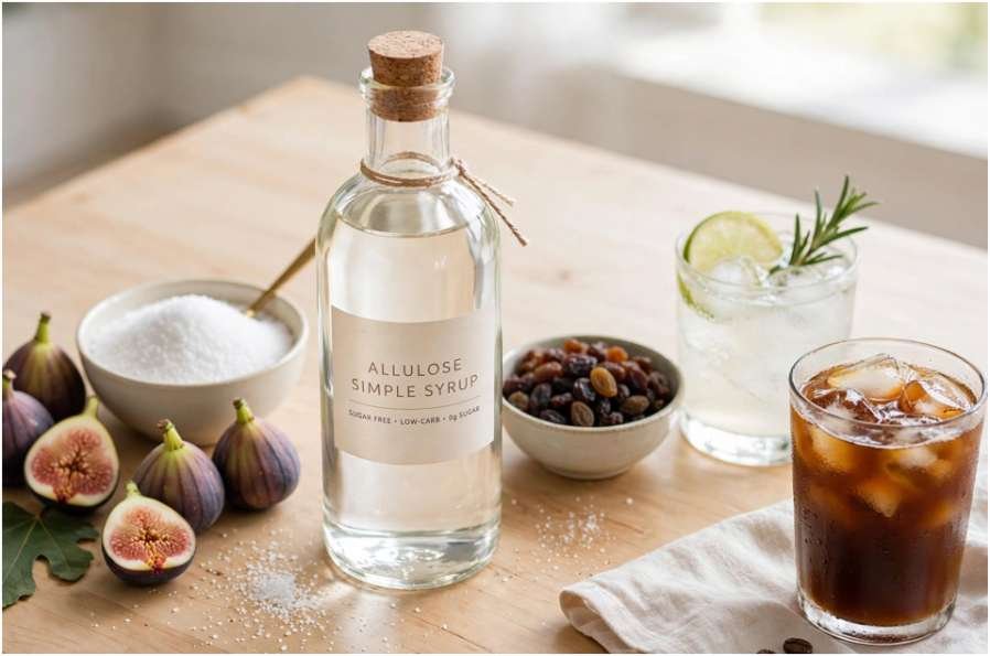 Sugar Free Simple Syrup Recipe With Allulose: The Best Low-Carb Sweetener