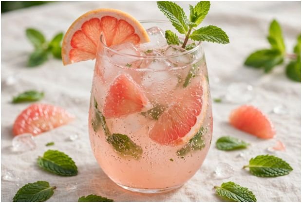 Zesty Grapefruit Mint Delight