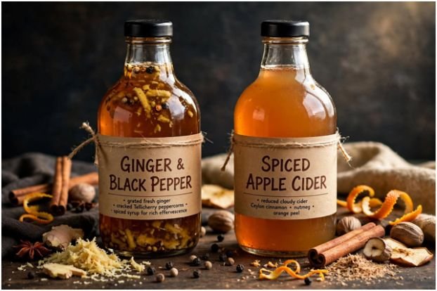 Herbal and Earthy Pairings for Sparkling Water