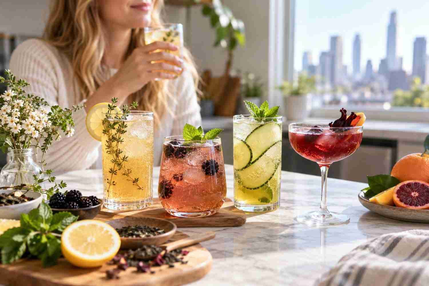 Sparkling Tea Mocktail Recipes Worth Making