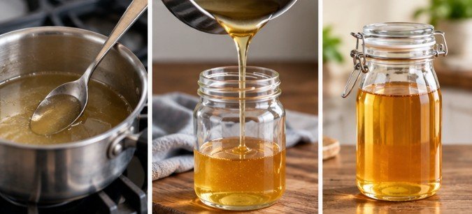 Why Bartenders Turn Honey Into Syrup