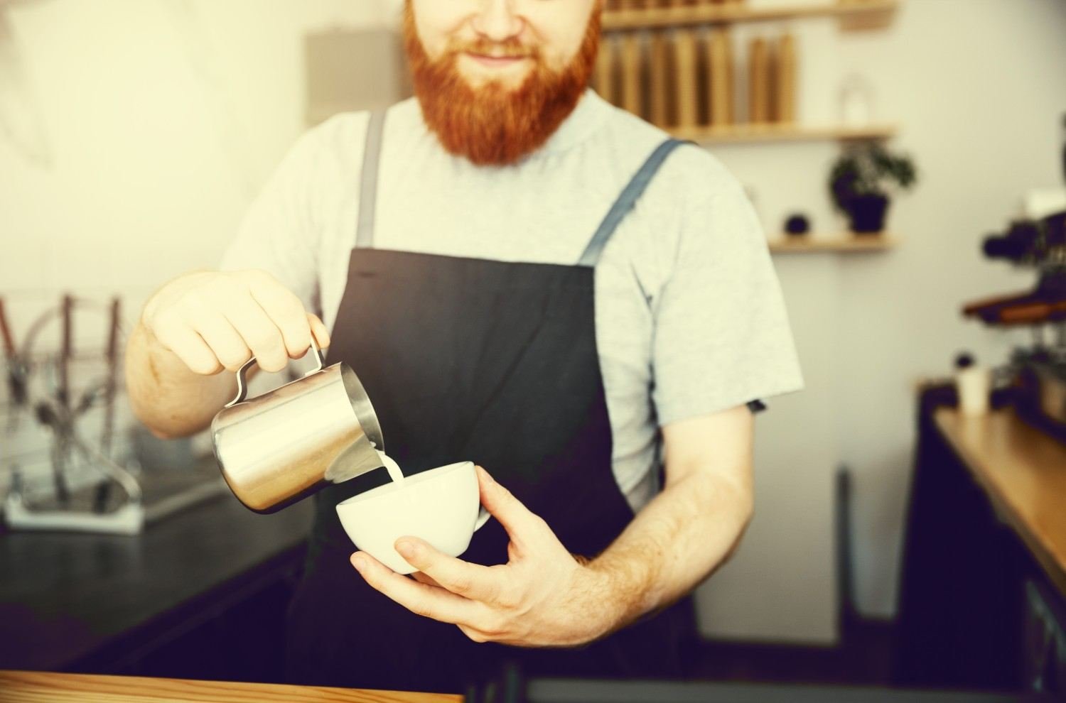 How Do I Make Strong Coffee for a Homemade Latte?